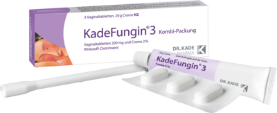 KADEFUNGIN 3 Kombip.20 g Creme+3 Vaginaltabl.