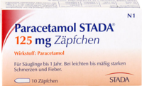 PARACETAMOL STADA 125 mg Zäpfchen