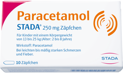 PARACETAMOL STADA 250 mg Zäpfchen