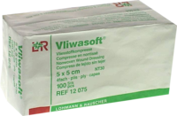 VLIWASOFT Vlieskompressen unsteril 5x5 cm 4l.
