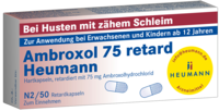 AMBROXOL 75 retard Heumann Kapseln