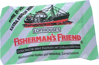 FISHERMANS FRIEND mint ohne Zucker Pastillen