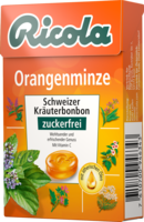 RICOLA o.Z.Box Orangenminze Bonbons