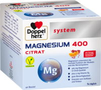 DOPPELHERZ Magnesium 400 Citrat system Granulat