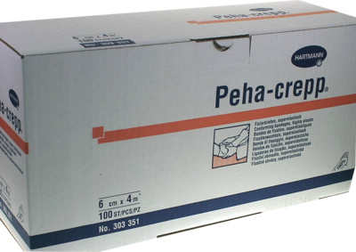 PEHA CREPP Fixierbinde 6 cmx4 m comp.verp.