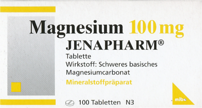 MAGNESIUM 100 mg Jenapharm Tabletten