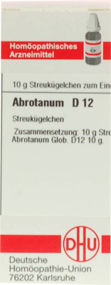 ABROTANUM D 12 Globuli