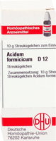ACIDUM FORMICICUM D 12 Globuli