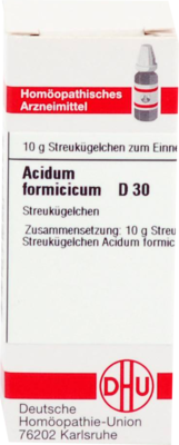 ACIDUM FORMICICUM D 30 Globuli