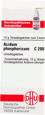 ACIDUM PHOSPHORICUM C 200 Globuli