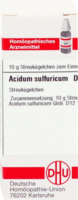 ACIDUM SULFURICUM D 12 Globuli