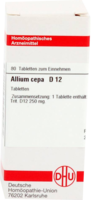 ALLIUM CEPA D 12 Tabletten