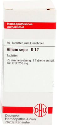 ALLIUM CEPA D 12 Tabletten