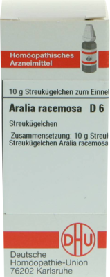 ARALIA RACEMOSA D 6 Globuli