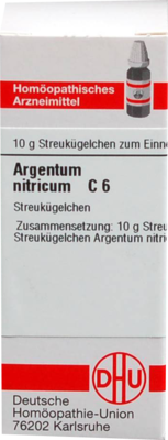 ARGENTUM NITRICUM C 6 Globuli
