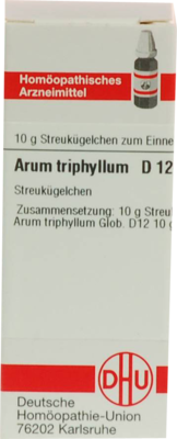 ARUM TRIPHYLLUM D 12 Globuli