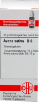 AVENA SATIVA D 6 Globuli