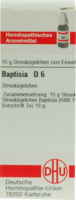 BAPTISIA D 6 Globuli