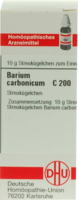 BARIUM CARBONICUM C 200 Globuli