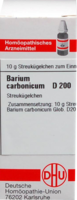 BARIUM CARBONICUM D 200 Globuli