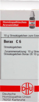 BORAX C 6 Globuli