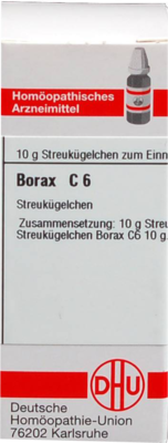 BORAX C 6 Globuli