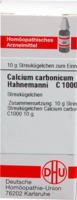 CALCIUM CARBONICUM Hahnemanni C 1000 Globuli
