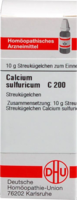 CALCIUM SULFURICUM C 200 Globuli