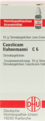 CAUSTICUM HAHNEMANNI C 6 Globuli