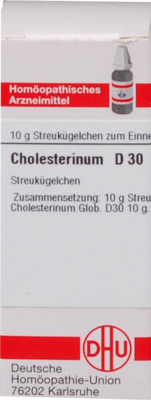 CHOLESTERINUM D 30 Globuli