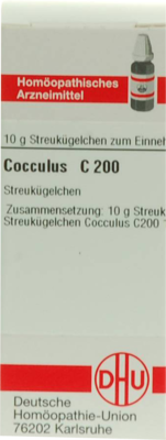 COCCULUS C 200 Globuli