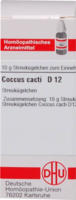 COCCUS cacti D 12 Globuli