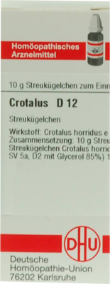 CROTALUS D 12 Globuli