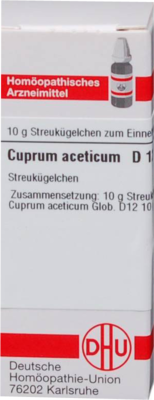 CUPRUM ACETICUM D 12 Globuli