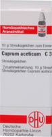 CUPRUM ACETICUM C 30 Globuli