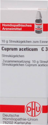 CUPRUM ACETICUM C 30 Globuli