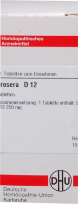 DROSERA D 12 Tabletten