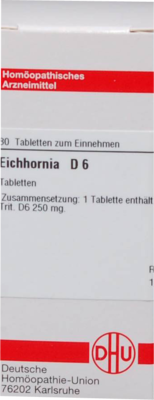 EICHHORNIA D 6 Tabletten