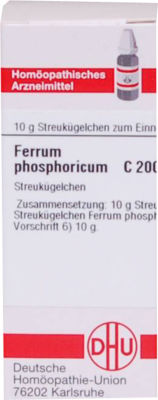 FERRUM PHOSPHORICUM C 200 Globuli