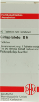 GINKGO BILOBA D 6 Tabletten