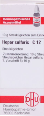 HEPAR SULFURIS C 12 Globuli