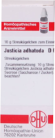 JUSTICIA adhatoda D 6 Globuli