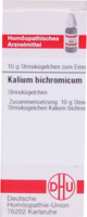KALIUM BICHROMICUM C 6 Globuli