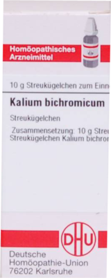 KALIUM BICHROMICUM C 6 Globuli