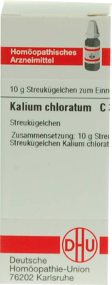 KALIUM CHLORATUM C 30 Globuli