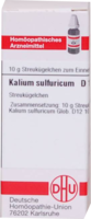KALIUM SULFURICUM D 12 Globuli