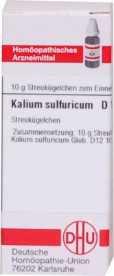 KALIUM SULFURICUM D 12 Globuli