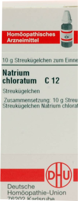 NATRIUM CHLORATUM C 12 Globuli