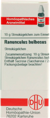 RANUNCULUS BULBOSUS D 12 Globuli