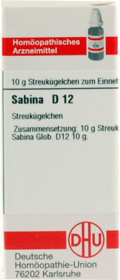 SABINA D 12 Globuli